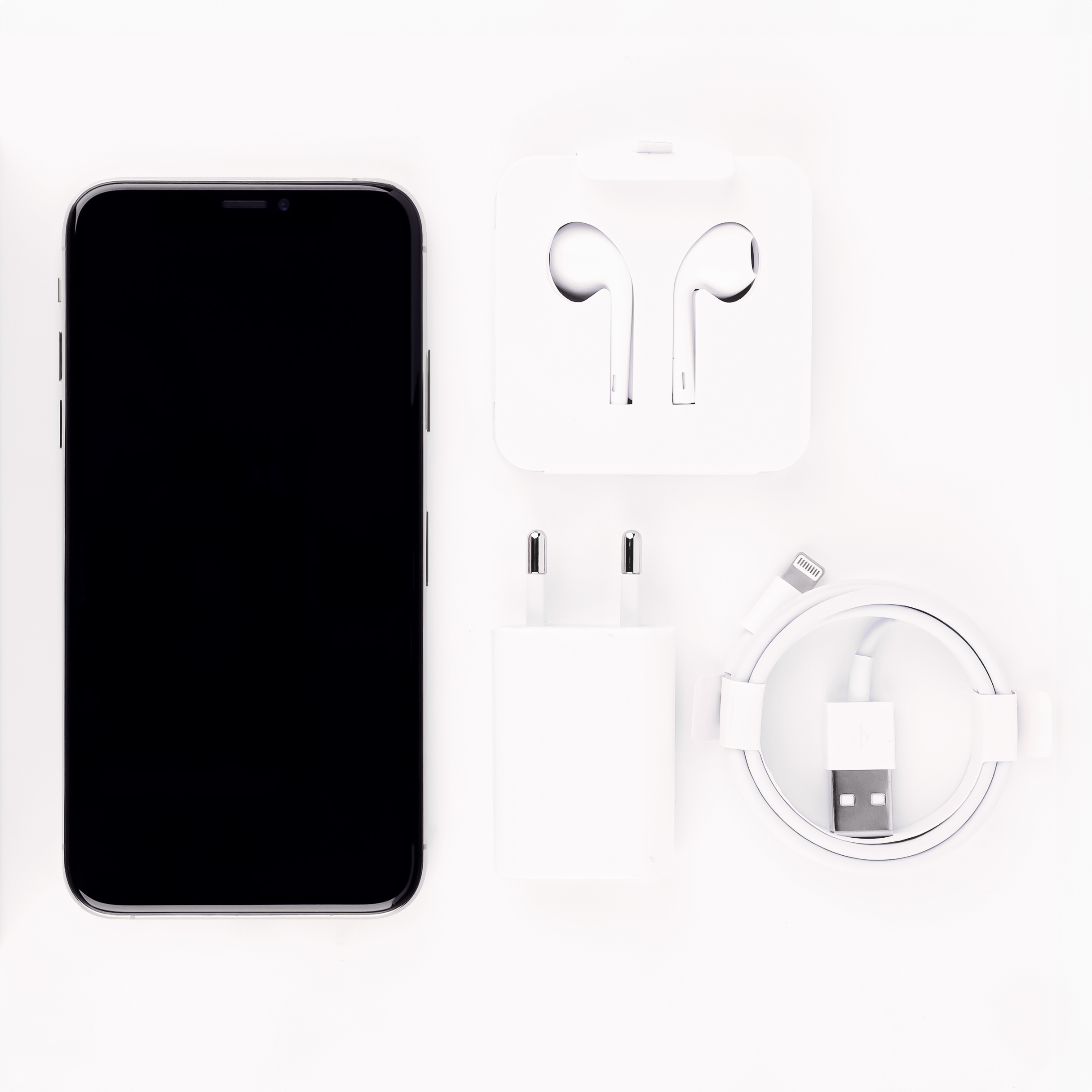 Apple iPhone X - Sidabrinis (Silver) - 256 GB - Image 2